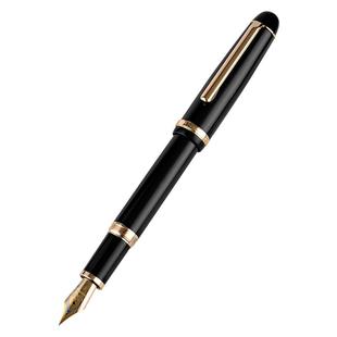 金豪X350金属钢笔硬笔书法练字专用笔商务送礼成人用35mm明尖EF F M型铱金笔送老师私人定制纪念礼盒装钢笔