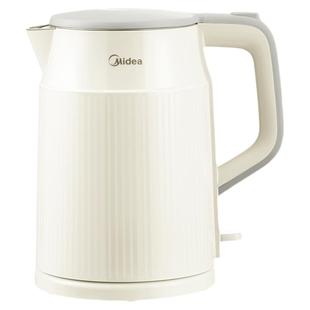 美的电热水壶烧水壶小型宿舍2025新款家用热水壶1.5L开水壶