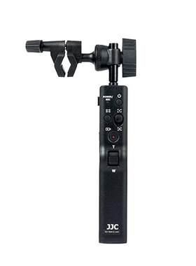 JJC三脚架外接遥控器手柄快门线适用于索尼A7R4/M3 FX3 AX43 AX700佳能摄像机HF G60/50曼富图云台手柄配件