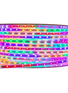 柔性LED跑马灯带220V户外防水