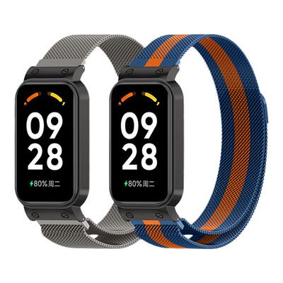 FITX适用红米手环3米兰磁吸表带