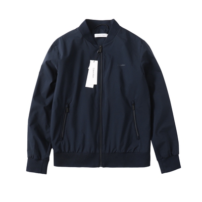 CalvinKlein棒球领飞行员夹克男