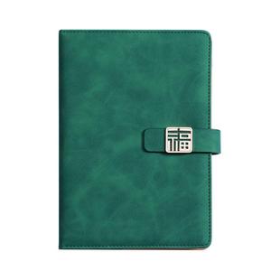 A5软皮笔记本加厚纸张大行距本子订制可印logoB5PU皮商务记事本办公工作活动会议记录本支持封面内页定做