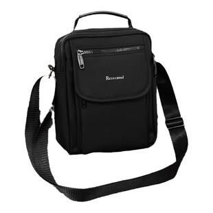 男士斜挎包2025新款时尚通勤包便携小包男款出行小背包轻便小挎包