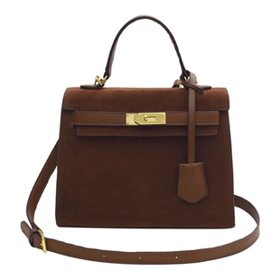 Clean Knоck复古手提通勤包包女2026新款斜背包小众大容量凯莉包