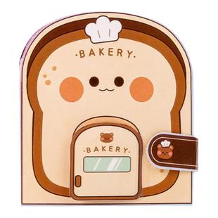 面包小吃店安静书免裁剪新款女孩手工diy材料幼儿园儿童玩具迷你