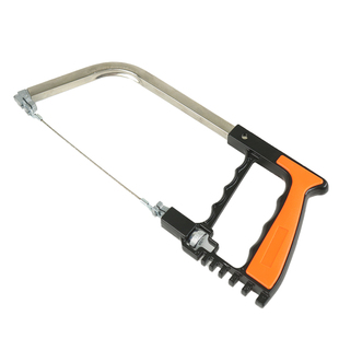 6寸小锯弓迷你钢锯条手工工具锯玉石金属玻璃15厘米金刚石小锯条