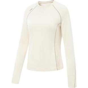 李宁长袖T恤女士秋冬官方新款跑步瑜伽修身上衣圆领女装运动卫衣