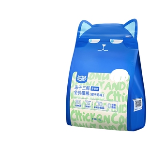 wowo喔喔冻干猫粮成猫无谷高营养全价成年鸡肉猫粮十大旗舰店10kg