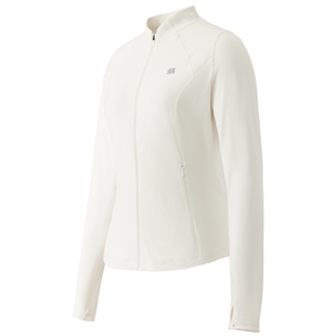 KOLON SPORT可隆户外休闲衣防静电女士弹力针织贴身层立领夹克