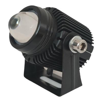 电动摩托车大灯改装超亮led透镜双色小钢炮射灯12v80通用电动车灯