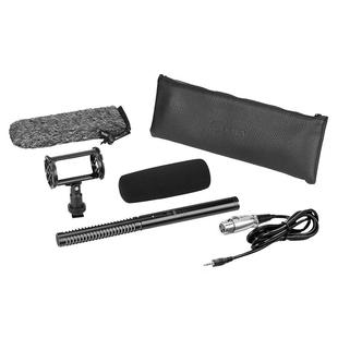 BOYA博雅BM6060枪式电容麦克风 采访影视拍摄指向性收音挑杆卡农