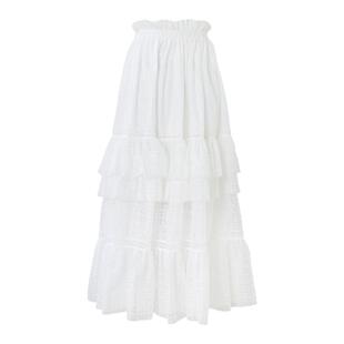 CELLO SONATA 2025秋季新款蕾丝拼接蛋糕裙小众百搭设计感半身裙