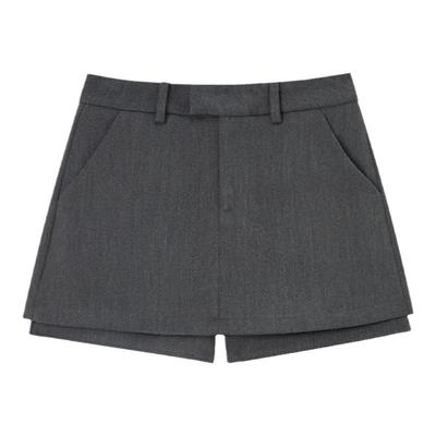 MacaKaka简约假两件短裤