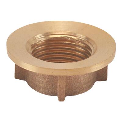 黄铜并圈螺母4分牙紧固耐腐耐磨