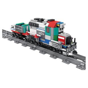 开智拼装积木8款城市列车火车高铁组装模型男孩拼插玩具礼物98262