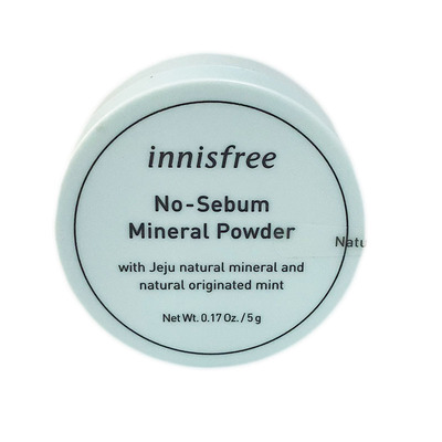 innisfree韩国清爽定妆薄荷散粉