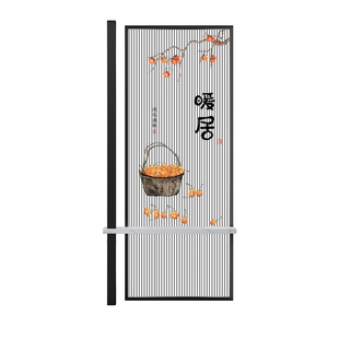 新款客厅入户进正对门玄关台艺术长虹玻璃屏风隔断一体柜现代简约