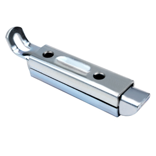 SK按压式自动化设备自锁门锁门扣拉动滑入式自动插销自动门销搭扣