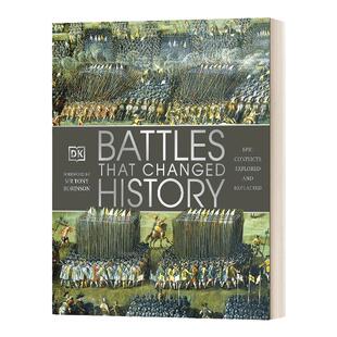 英文原版 Battles that Changed History 改变历史的战争 精装 英文版 DK、Tony Robinson 进口英语原版书籍