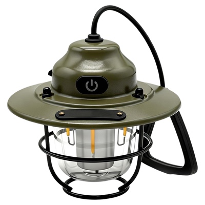 复古松果露营灯长续航帐篷氛围灯