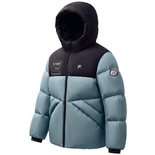 FILA斐乐儿童童装羽绒服2026冬季新款男中大童常规羽绒服鹅绒保暖