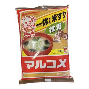 日本进口丸米味噌1kg一休白味增椎茸味噌大酱汤豆瓣酱日式调料酱