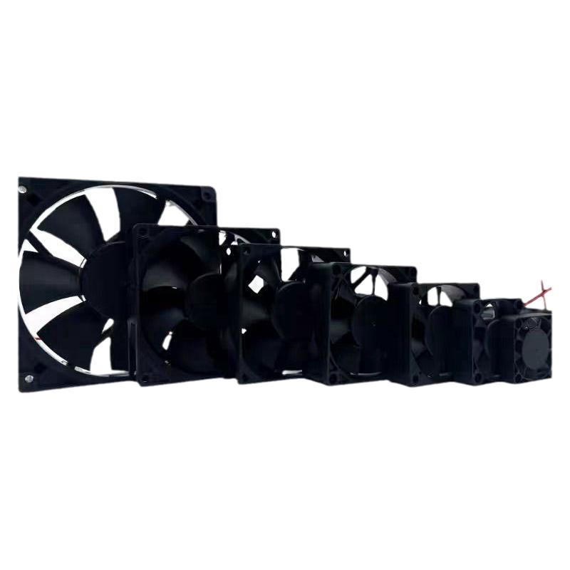 静音456 789 12CM三线测速DC12V24V主板插头3D打印机机箱散热风扇