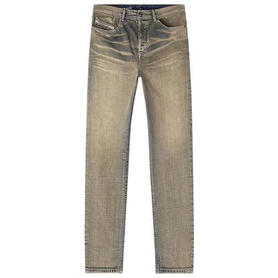 [折扣]DIESEL男士D-FINITIVE中腰合身直筒牛仔裤A1023009L4