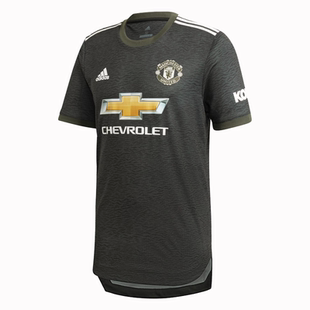 小七Adidas MUFC A AU JSY 男子曼联客场球员版运动球衣 EE2377