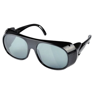 护目镜防劳平光白电焊防护眼镜镜劳保焊工防风防沙氩弧焊工地车间