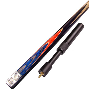 新款OMIN奥秘枪手台球杆 斯诺克小头中式黑八黑8桌球单节通杆一体