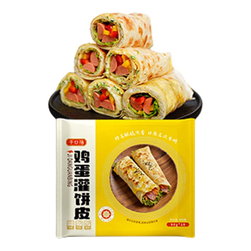 千口福鸡蛋灌饼胚正品半成品