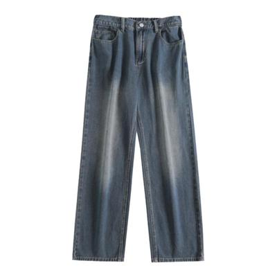 回力热卖推荐男士直筒宽松牛仔裤