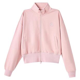 笛莎官方女大童2026春季新款青少年初高中生甜美针织立领短款外套