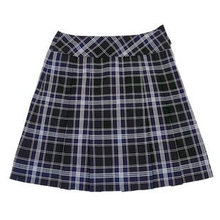 中牌制服馆 JK制服格裙校供感箱褶裙少女学院风秋冬中长款半身裙