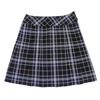 秋冬格裙JK制服中牌中长款格裙