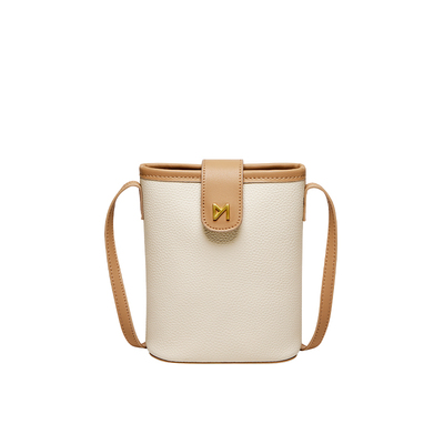 15mins手机包小挎包女头层牛皮