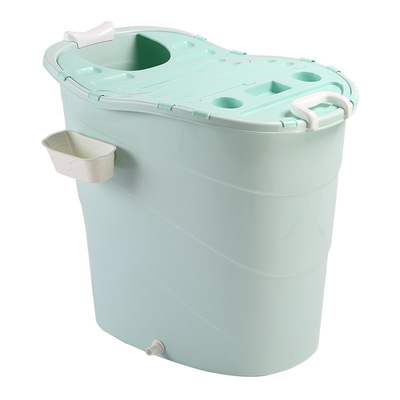 加厚塑料儿童小户型浴盆泡澡桶