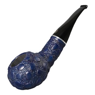 石楠木烟斗王子斗鳄鱼雕刻直斗带过滤烟袋锅老式丝旱烟烟斗男士