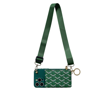 绿色箭头零钱包适用华为pura70pro+手机壳pura80pro斜挎mate80背带mate70/60pro简约p60全包nova15/14/13防摔