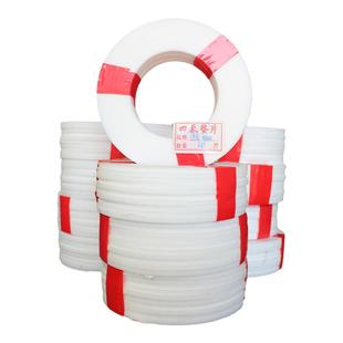 聚四氟乙烯密封垫改性纯四氟垫片耐酸碱RPTFE铁氟龙F4法兰垫片