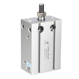 星辰小型气动自由安装气缸MU/CU6/16/10/25/20-32X5*15X30*40*50