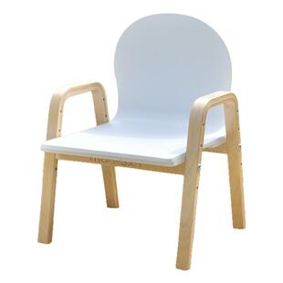 秦朝家居儿童靠背椅高度可调节幼儿园椅子儿童椅小板凳白色扶手椅