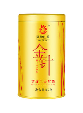 凤牌正宗滇红金针特级浓香金芽茶