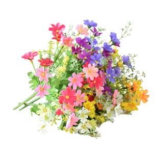 清明节扫墓仿真花祭祀墓地扫暮上坟用的祭花假花祭奠绢花塑料花束