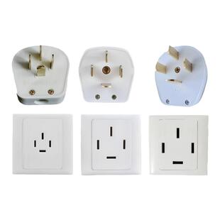 86型三相四线16A25A32A40A380 440V四孔明装暗装插座插头墙壁面板