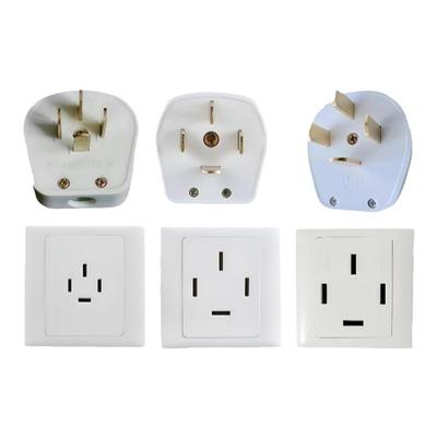 86型墙壁面板三相四线插座插头