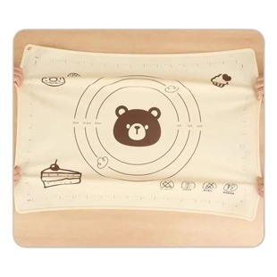 揉面垫食品级家用加厚硅胶擀面和面板防滑垫子厨房案板烘焙母婴