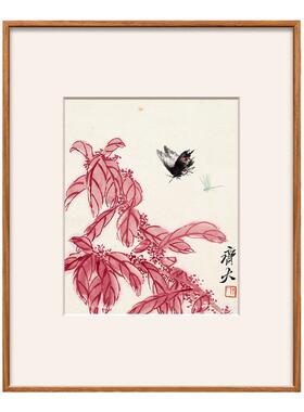 艺术家的礼物齐白石可惜无声版画